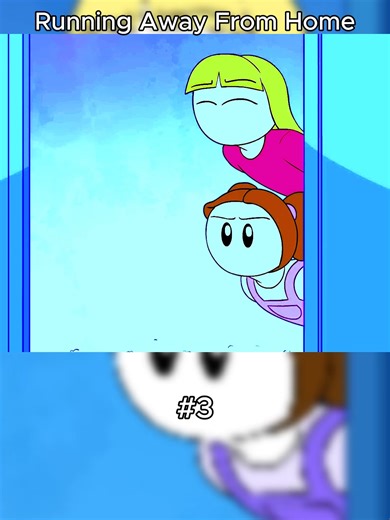 Running Away From Home #cartoon #funnyvideos