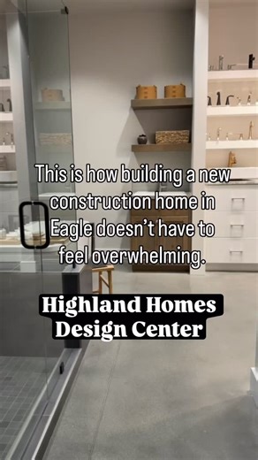 One of our favorite parts of helping clients build a home is walking through this part with them. Tony @thriveinboise recently toured the design center at Highland Homes @highlandhomesboise boise and it really reflects what so many buyers want in new construction. A process that feels clear, thoughtful, and exciting… not overwhelming. Every finish and fixture is intentionally curated, and their in-house designers guide buyers step by step so you feel confident in your choices. From flooring and 