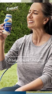 Ensure® Advance es más que solo nutrición, apoya a recuperar tus músculos en 8 semanas*. 💪​ #EnsureMéxico #EnsureAdvance #FuerzaYViitalidad #HazloPorTi #PruébaloAhora​ ​ *Resultados observados en un estudio clínico en mujeres alrededor de 65 años (berton y cols) tomando ensure® clinical, 1 porción al día, junto a ejercicios ligeros. Dos porciones al día de ensure® advance alcanzan o exceden el aporte nutricional de 1 porción de ensure® clinical. Ref: berton et al. Plos one 10(11):e0141757. Doi: