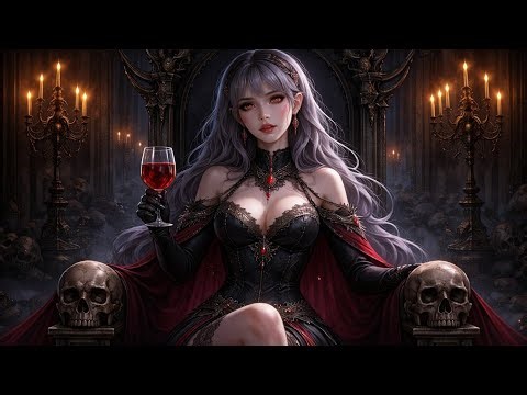 Resident Evil Vampire Queen 🩸 Gothic × Heavy Metal | Dark Castle Throne Music for Gaming & Focus