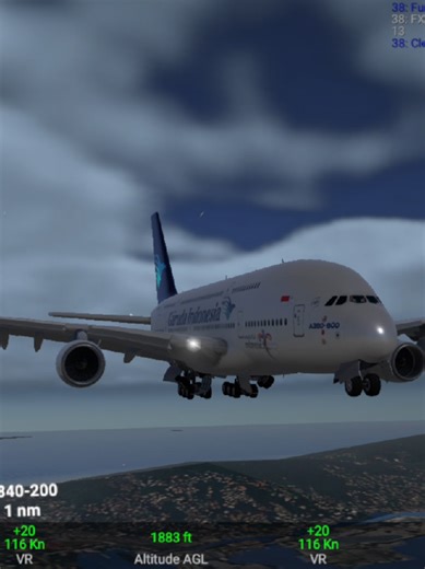 Experience the Thrill of Garuda Indonesia Landing