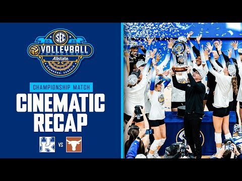 2025 Allstate SEC Volleyball Tournament Championship Match | Cinematic Recap