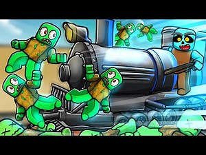 We BUILT The Most OVERPOWERED TRAIN In ROBLOX DEAD RAILS...