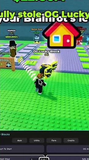 Escape Waves For Lucky Blocks Script - INSTANT STEAL & OG AREA (2026) #robloxscript #roblox