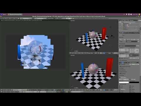Blender 2.79b in Twister OS 3.1.0 on a Raspberry Pi 5