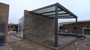 Montage carport adossé en aluminium