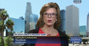 Washington Journal: Caitlin Flanagan Discusses the Political Impact of Late-Night Comedy