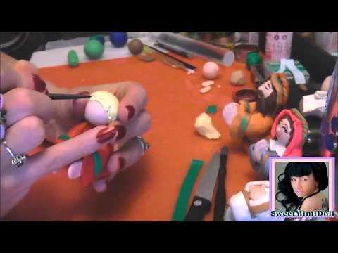 Polymer Clay Nativity Tutorial By SweetMimiDoll