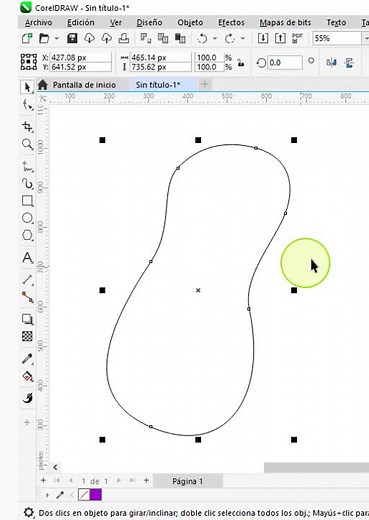 Nueva herramienta para Corel, Contorno Variable. #corel #coreldraw #tutorial_diseño #diseñografico