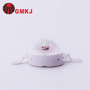 [Hot Item] 3W 620nm 625nm 630nm 640nm 650nm 660nm High Power Red LED Light Plant Grow Light Lamp Bead