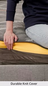 Elfreda Short Queen Mattress, 12 inch Pillow Top Pocket Spring Hybrid RV Mattress, Memory Foam Innersprings Medium Firm，Supportive Pressure Relief 74''x60 Camper in a Bag