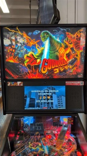 GODZILLA PINBALL MACHINE