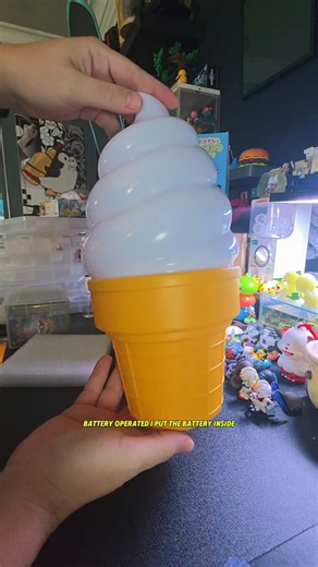 Umehara Keiji on Instagram: "BEST ROOM LAMP! 🍦🍦🍦 Ive always wanted this and was so happy when i found this in a second hand store in Japan! #lamp"