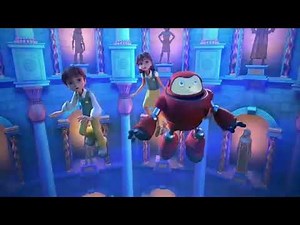 Superbook-Chris, Joy and Gizmo, Meets the Heroes of the Bible.