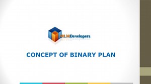 What is Binary MLM Plan ? How is Works?