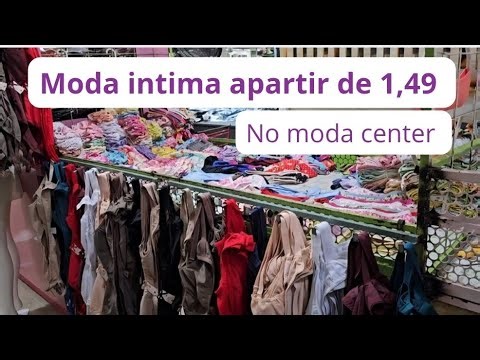 Moda intima feminina adulto e infantil apartir de 1,49 no moda center ,santa cruz