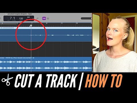 How to cut a track in Garageband - 2025