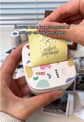 Enjoy turning family photos into stickers with your kids! 🥰 You can make journal stickers together with your little ones, and it also helps kids practice hands-on creativity and focus—there are 4 rolls of thermal stickers included in total, with 1 pre-installed roll plus 3 extra ones, and free shipping! Just tap the orange shopping cart to buy it on TikTok Shop.#xengroprinter #tiktokshopholidayhaul #stickerprinter #NewYearNewMe #tiktokshopjumpstartsale