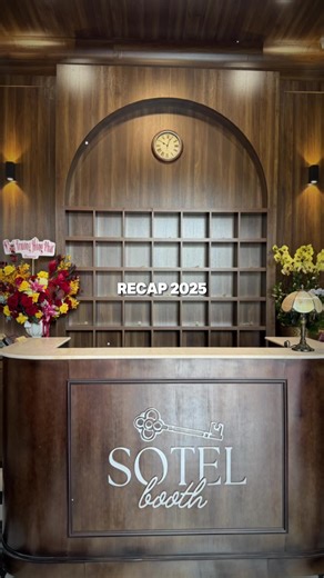 Hành trình của SotelBooth! 2025 khép lại với thật nhiều điều đẹp. Cảm ơn bạn đã bước vào SOTEL BOOTH, đã chọn chúng mình cho những buổi hẹn hò, những ngày vui, và cả những khoảnh khắc rất đáng yêu được lưu giữ tại Sotelbooth✨💗 Mỗi tấm ảnh là một kỷ niệm, và mỗi vị khách đều là một điều đáng trân trọng. Hứa hẹn sẽ mang đến nhiều điều bất ngờ cho khách trong năm mới nha✨🥰 #sotelbooth #quan2 #photobooth #fyp