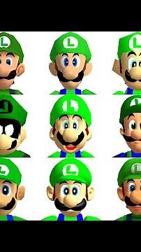 ⭐ Super Mario 64 PC Port - Luigi's Skin Pack