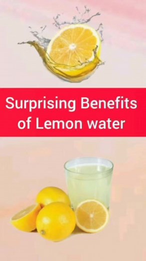 Health benefits of Drinking Lemon Water #lemonwater #reelsfb #fbreels #lemonwaterbenefits #healthyfood #foodlover #lemonbenefits #healthbenefits | My Health Tips