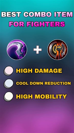 Best Fighter Combo Item MLBB 😱 War Axe + Hunter Strike = INSANE DAMAGE