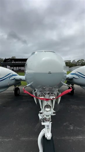 1619- First King Air landing in SFC #kingair #c90 #beechcraft | Grace Xavier