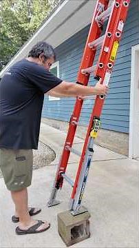 How To Install Werner LevelSafe Pro #ladderleveler #wernerladder #ladder #tools #carpenter