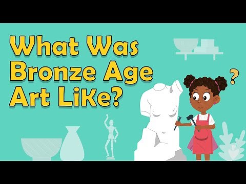 I WONDER What Was Bronze Age Art Like | Fun Facts About Art For Kids | Fun Learning For Kids