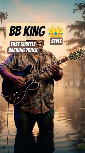 fast #shuffle #blues #bbking style backing track
