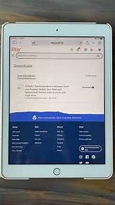 How to download and save a printable planner￼