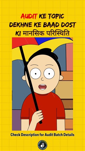 Audit Topics Dekhkar Dost Ka Haal 😂 | CA Memes