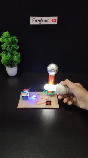 Working Model of Tesla Coil #tesla #coil #teslacoils #sciencproject #scienceexhibition #science #iot