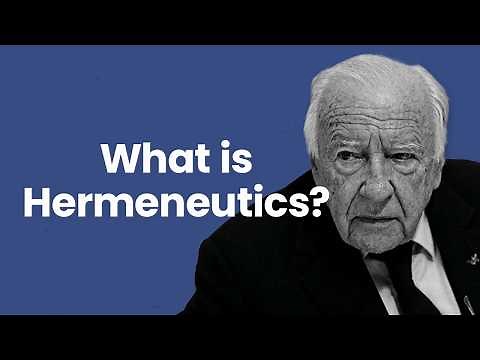 What is Hermeneutics?