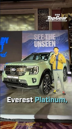 New Ford Everest Platinum walkaround