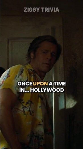 The tense moment in ONCE UPON A TIME IN HOLLYWOOD…