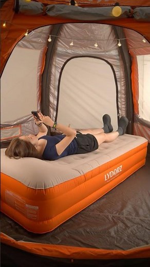This Air Mattress Inflates ITSELF in 3 Minutes! | LYDARZ Cordless Self-Inflating Bed