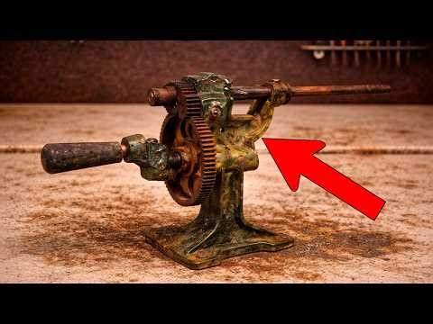 Restore Rusty Copper Wire Winding Machine With Amazing! | Legend Restore