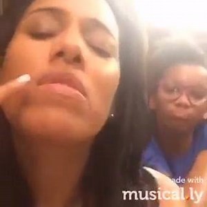 With my sidekick and step daughter lol | Sasha Gates