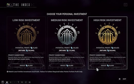 Warframe Index guide: How to access, optimal loadout, and more