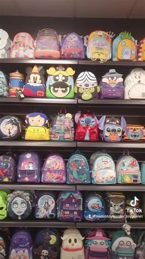 Loads of Brand new Funko Loungefly Bags and Purses have arrived Midco Toys/ Toy Planet Big Halloween vibe with new Hocus Pocus, Stranger Things, Coraline and Nightmare Before Christmas | Midco Toys/ Toy Planet/Freak Treat