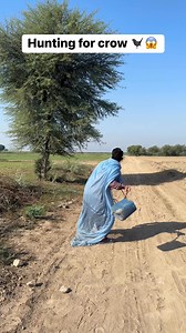 1.6M views · 3K reactions | Hunting for crow ‍⬛ #farmer #hunting #farming #crow #reels #birdsfly | Farmer hunter | Facebook