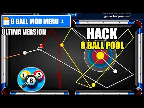 COMO DESCARGAR 8 BALL POOL HACK ACTUALIZADO 😱🔥 (AUTOPLAY Y LINEAS LARGAS GRATIS) EN 8 BALL POOL