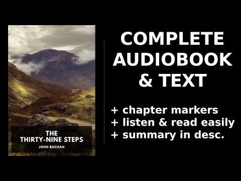 The Thirty-Nine Steps ✨ By John Buchan FULL Audiobook