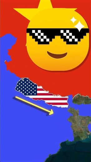 What If Nepal and the USA Switched Places? 🌍⚔️ #geography #shorts