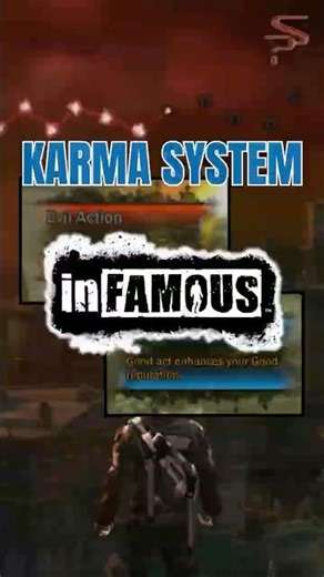 Weird Karma Choices in inFAMOUS on PS3! #infamous #ps3 #ps3games