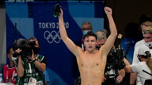 Team USA swimmer Bobby Finke talks about advancements in swimsuit tech