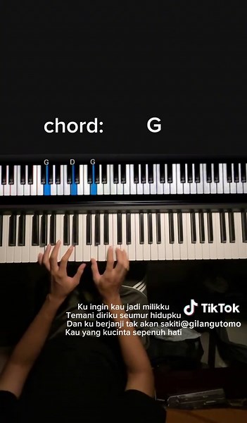 Tutorial Piano Anugerah Terindah oleh Andmesh