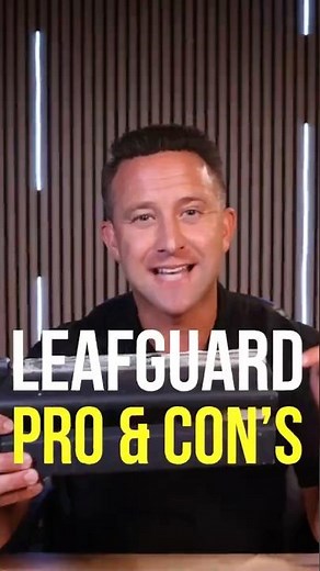 Leafguard Review: Pros & Cons #homeimprovement #gutterguards #leafguard #leaffilter #gutters
