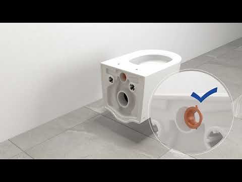 TOTO Installation guide for Wall Hung Toilet (Top installation)